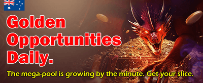 Aussie Favorites, Massive Jackpots